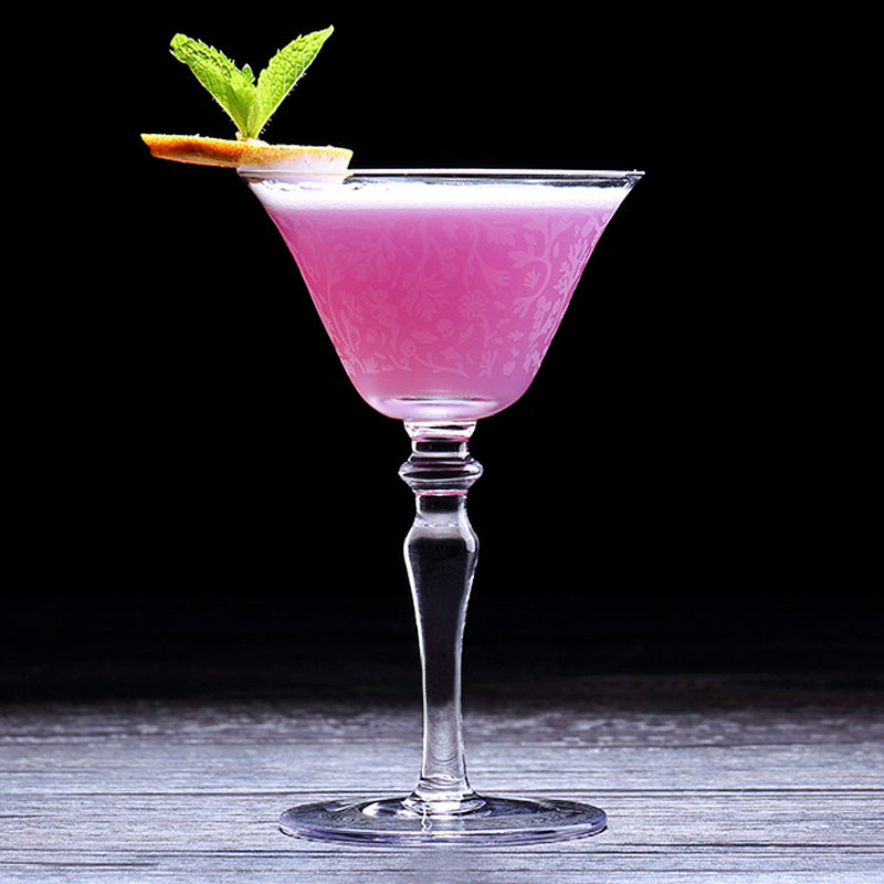 Crystal cocktail glass