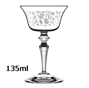 Crystal cocktail glass
