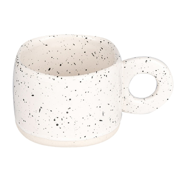 Speckled porcelain mug, 280 ml