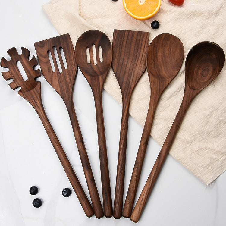Black walnut cooking utensils