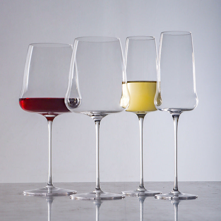 Ultra-thin crystal wine glass