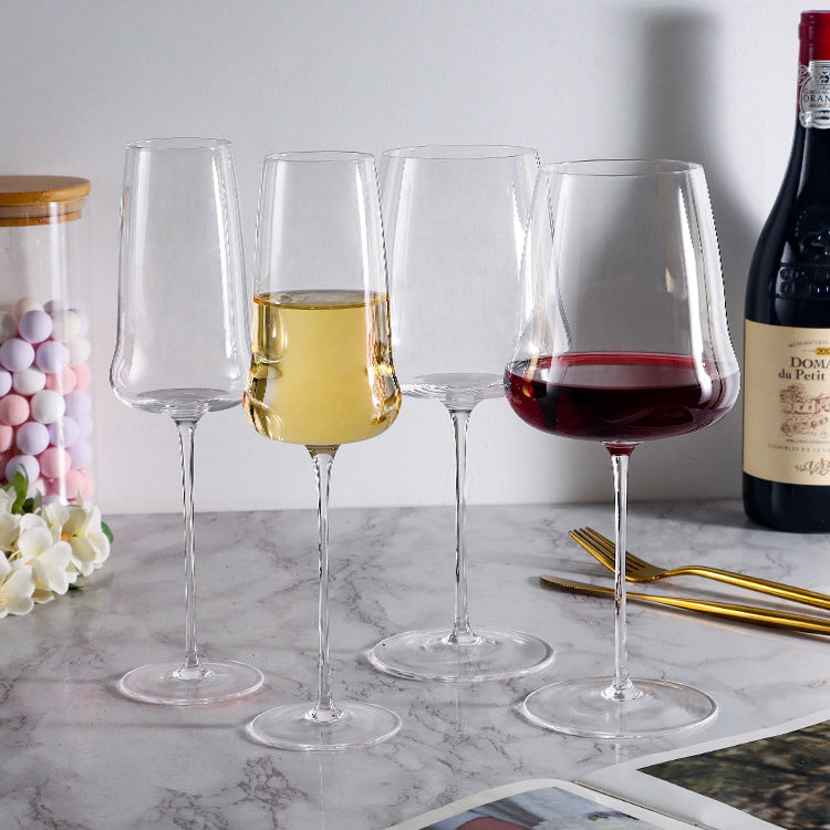 Ultra-thin crystal wine glass