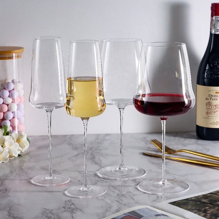 Ultra-thin crystal wine glass