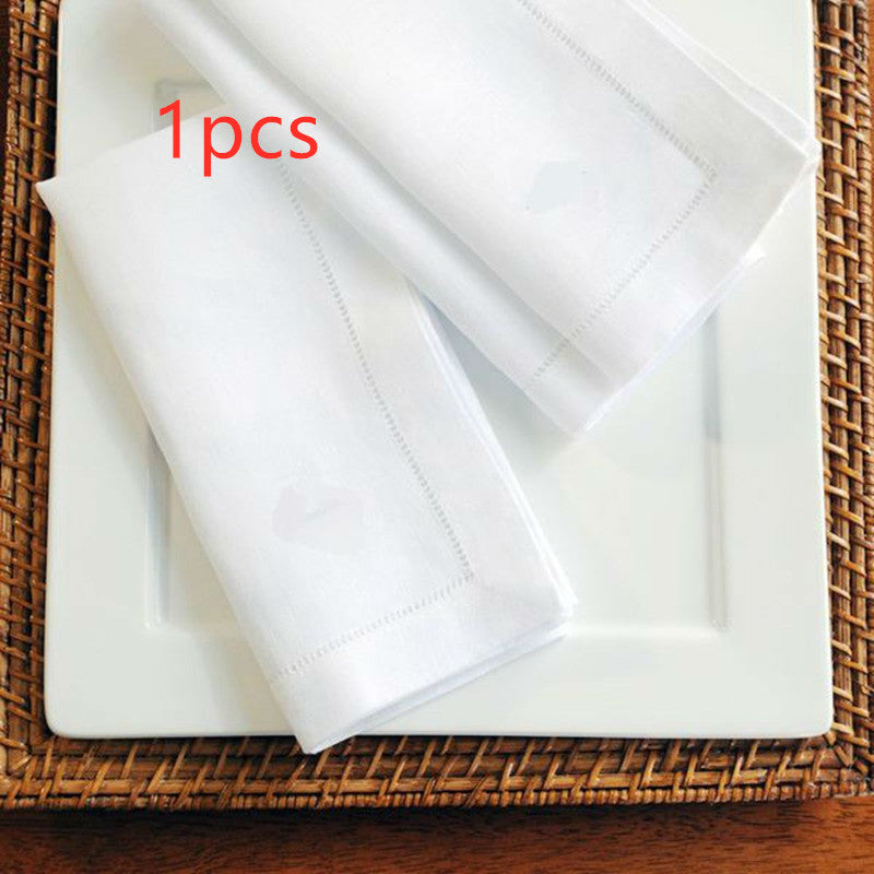 Hemstitched napkin