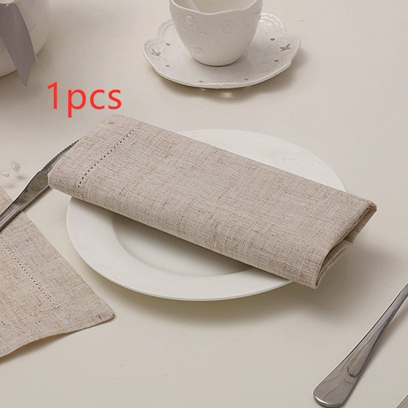 Hemstitched napkin