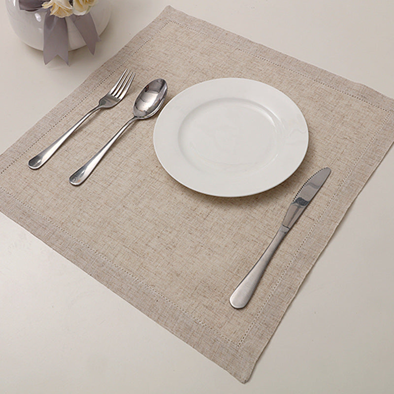 Hemstitched napkin