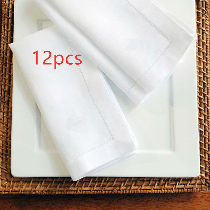 Hemstitched napkin