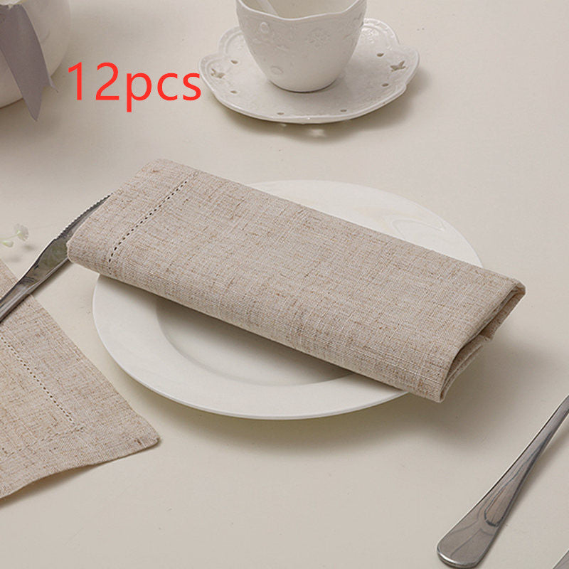 Hemstitched napkin
