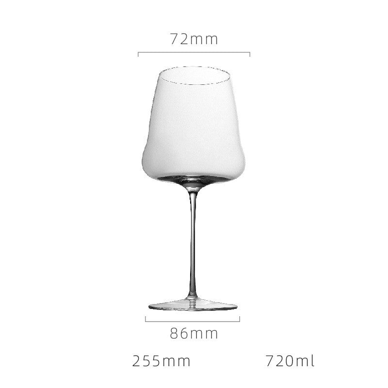Ultra-thin crystal wine glass